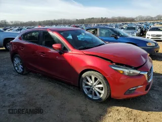 2017 Mazda 3 Grand Touring with VIN JM1BN1M35H1111878, listed as a Copart auction lot 43027565 with 95,653 mi miles and Salvage Title. Bid and sale history available at DreamBid. Image 4.