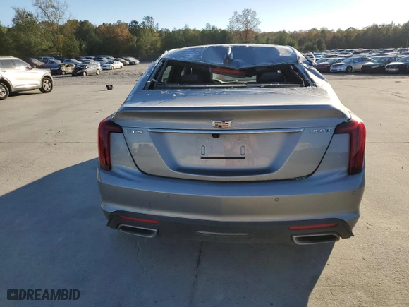 2024 Cadillac CT5 Premium Luxury with VIN 1G6DN5RK3R0121559, listed as a Copart auction lot 82426824 with 10,837 mi miles and Clean Title. Bid and sale history available at carsss.com. Image 6.