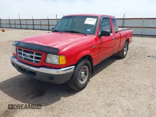 2001 Ford Ranger XL with VIN 1FTYR14U91PA49539, listed as a IAAI auction lot 42149219 with 193,596 mi miles. Bid and sale history available at carsss.com. Image 2.