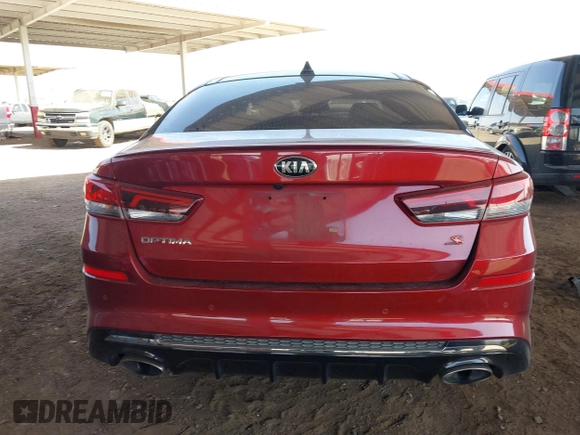 2019 Kia Optima LX with VIN 5XXGT4L31KG310064, listed as a IAAI auction lot 41703047 with 177,590 mi miles. Bid and sale history available at carsss.com. Image 16.