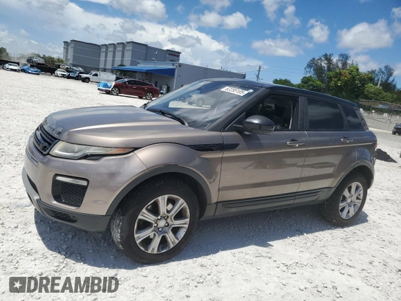 2017 Land Rover Range Rover Evoque SE with VIN SALVP2BG3HH248529, listed as a Copart auction lot 62285105 with 91,823 mi miles and Salvage title. Bid and sale history available at DreamBid. Image 1.