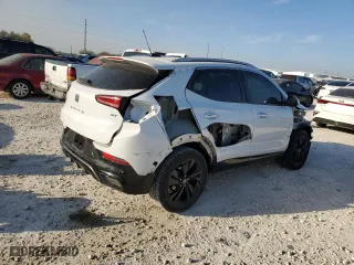 2024 Buick Encore GX Sport Touring with VIN KL4AMDSL0RB127575, listed as a Copart auction lot 49328155 with 21,076 mi miles and Salvage Title. Bid and sale history available at carsss.com. Image 3.