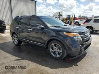 2015 Ford Explorer Limited with VIN 1FM5K7F85FGA15529, listed as a Copart auction lot 51798425 with 163,497 mi miles and Salvage Title. Bid and sale history available at carsss.com. Image 4.