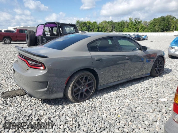 2019 Dodge Charger Scat Pack z VIN 2C3CDXGJ2KH633854, wystawiony jako Copart lot #53296705 z przebiegiem 74 285 mil mil oraz Czysty tytuł • Clean title. Historia ofert i sprzedaży dostępna na DreamBid. Obrazek 3.