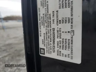 2002 GMC Sonoma SL Fleet z VIN 1GTCS19W828229163, wystawiony jako Copart lot #47082535 z przebiegiem 289 304 mil mil oraz Szkoda całkowita • Salvage title. Historia ofert i sprzedaży dostępna na DreamBid. Obrazek 14.