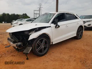 2018 Audi SQ5 Premium Plus with VIN WA1A4AFY4J2008646, listed as a Copart auction lot 47783603 with 63,074 mi miles. Bid and sale history available at carsss.com. Image 1.