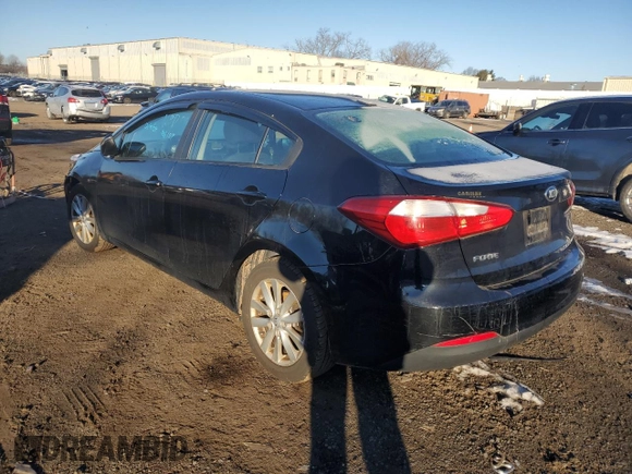 2014 Kia Forte LX with VIN KNAFX4A6XE5233178, listed as a Copart auction lot 88096605 with 123,313 mi miles and Salvage Title. Bid and sale history available at carsss.com. Image 2.