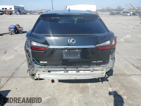 2017 Lexus RX with VIN 2T2ZZMCA0HC076551, listed as a Copart auction lot 43045175 with 134,795 mi miles and Salvage Title. Bid and sale history available at carsss.com. Image 6.