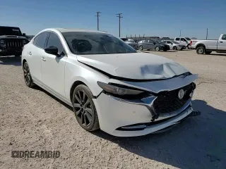 2024 Mazda 3 Premium Plus with VIN 3MZBPBEY3RM407459, listed as a Copart auction lot 47010515 with 9,534 mi miles and Salvage Title. Bid and sale history available at carsss.com. Image 10.