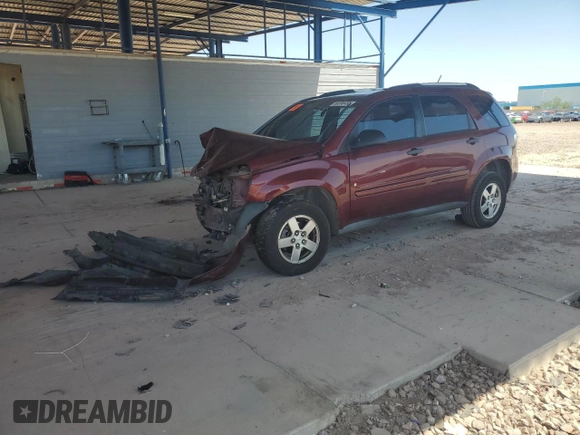 2008 Chevrolet Equinox LS z VIN 2CNDL13F086001114, wystawiony jako Copart lot #58090455 z przebiegiem Nie podano mil oraz Szkoda całkowita • Salvage title. Historia ofert i sprzedaży dostępna na DreamBid. Obrazek 1.