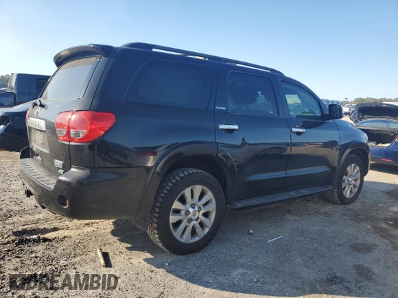 2016 Toyota Sequoia Platinum with VIN 5TDDW5G18GS144639, listed as a Copart auction lot 88896755 with 141,248 mi miles and Salvage Title. Bid and sale history available at carsss.com. Image 3.
