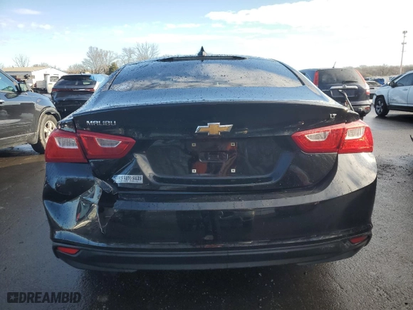 2016 Chevrolet Malibu LT with VIN 1G1ZE5ST6GF350357, listed as a Copart auction lot 86761514 with 125,608 mi miles and Salvage Title. Bid and sale history available at carsss.com. Image 6.