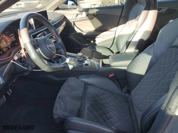 2019 Audi S5 Sportback Premium Plus with VIN WAUB4CF51KA091758, listed as a Copart auction lot 76276444 with NaN miles and Salvage Title. Bid and sale history available at carsss.com. Image 7.