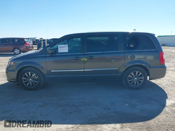 2016 Chrysler Town & Country S with VIN 2C4RC1HG9GR128212, listed as a IAAI auction lot 40858279 with 169,433 mi miles. Bid and sale history available at carsss.com. Image 14.