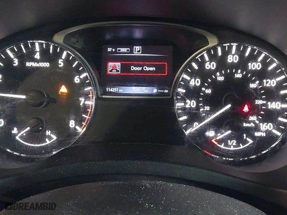 2018 Nissan Pathfinder SV with VIN 5N1DR2MM0JC624313, listed as a IAAI auction lot 41342560 with 114,251 mi miles. Bid and sale history available at carsss.com. Image 7.