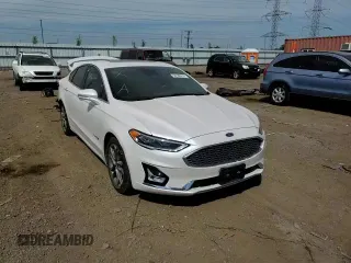 2019 Ford Fusion Hybrid Titanium with VIN 3FA6P0RU2KR255771, listed as a Copart auction lot 58183712 with 59,988 mi miles. Bid and sale history available at carsss.com. Image 11.