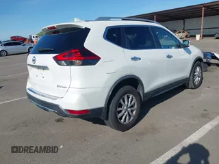 2018 Nissan Rogue SV with VIN KNMAT2MVXJP596787, listed as a IAAI auction lot 41830629 with 98,179 mi miles. Bid and sale history available at carsss.com. Image 4.