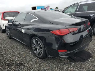 2018 Infiniti Q60 Luxe with VIN JN1CV7EK4JM200250, listed as a Copart auction lot 74010024 with 50,146 mi miles and Non Repairable. Bid and sale history available at carsss.com. Image 2.
