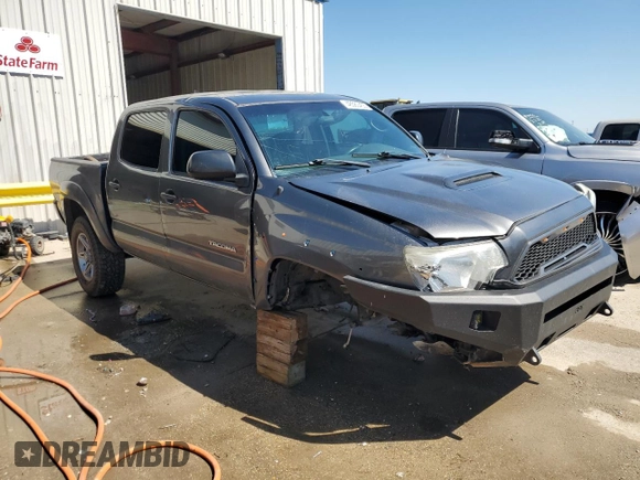 2014 Toyota Tacoma PreRunner with VIN 3TMJU4GN5EM158226, listed as a Copart auction lot 48580455 with Not Provided miles and Salvage Title. Bid and sale history available at DreamBid. Image 4.