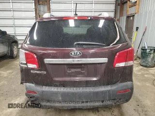 2012 Kia Sorento LX with VIN 5XYKTDA20CG297079, listed as a Copart auction lot 46606615 with 222,377 mi miles and Salvage Title. Bid and sale history available at carsss.com. Image 6.