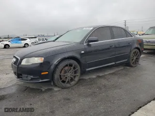 2008 Audi A4 2.0T with VIN WAUDF78E68A078830, listed as a Copart auction lot 50652695 with 110,898 mi miles and Salvage Title. Bid and sale history available at carsss.com. Image 1.