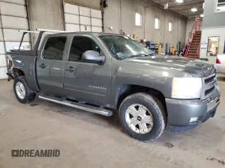 2011 Chevrolet Silverado 1500 LT with VIN 3GCPKSE33BG269065, listed as a Copart auction lot 50727245 with 91,338 mi miles and Salvage Title. Bid and sale history available at DreamBid. Image 4.