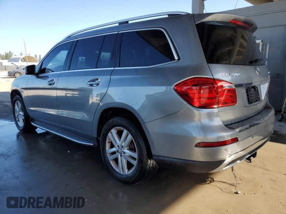2016 Mercedes-Benz GL with VIN 4JGDF6EE9GA663459, listed as a Copart auction lot 83346794 with 58,181 mi miles and Clean Title. Bid and sale history available at carsss.com. Image 2.