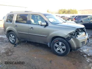 2010 Honda Pilot EX with VIN 5FNYF3H49AB002536, listed as a Copart auction lot 87884825 with 130,108 mi miles and Salvage Title. Bid and sale history available at carsss.com. Image 4.