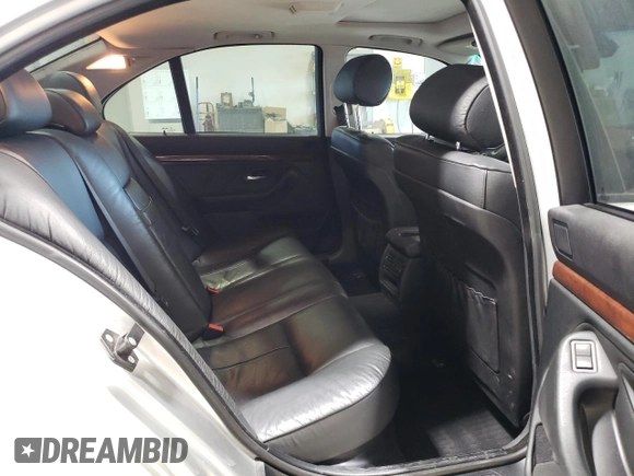 2003 BMW 5 Series 530iA with VIN WBADT63463CK33780, listed as a Copart auction lot 75739024 with 201,366 mi miles and Clean Title. Bid and sale history available at carsss.com. Image 10.