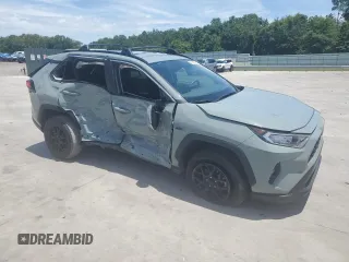 2020 Toyota RAV4 XLE with VIN 2T3W1RFV5LW058717, listed as a Copart auction lot 59592395 with 81,266 mi miles and Salvage title. Bid and sale history available at DreamBid. Image 4.
