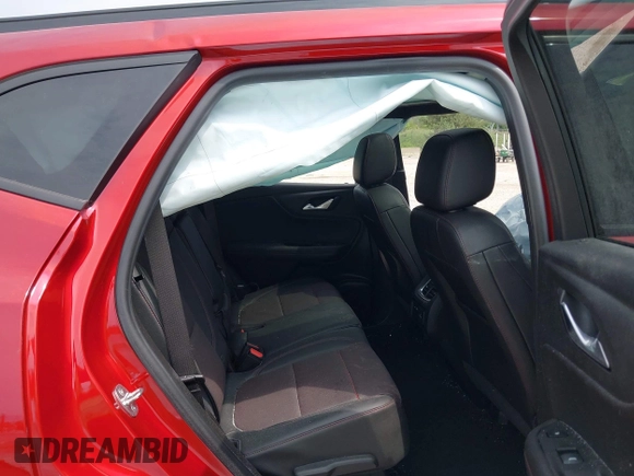2021 Chevrolet Blazer RS with VIN 3GNKBKRS4MS570818, listed as a IAAI auction lot 42511827 with 28,519 mi miles and . Bid and sale history available at DreamBid. Image 8.