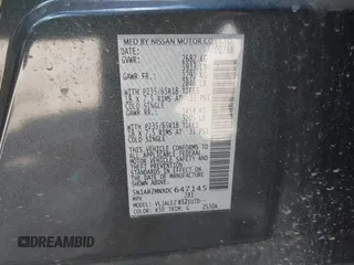2013 Nissan Pathfinder SL with VIN 5N1AR2MNXDC647145, listed as a IAAI auction lot 41998137 with 138,071 mi miles and . Bid and sale history available at DreamBid. Image 9.