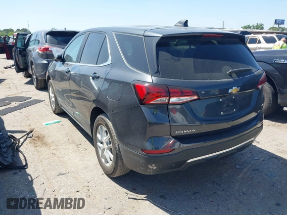 2023 Chevrolet Equinox LT с VIN 3GNAXKEG4PS167439, выставлен на аукционе IAAI как лот 41990950 с пробегом 34 559 миль миль и . История ставок и продаж доступна на DreamBid. Изображение 3.