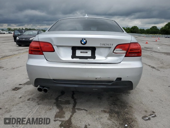 2013 BMW 3 Series 328i with VIN WBAKE3C51DE771365, listed as a Copart auction lot 55857155 with 75,187 mi miles and Salvage Title. Bid and sale history available at carsss.com. Image 6.