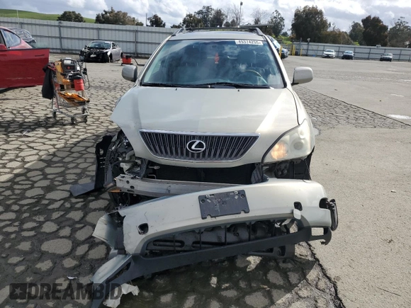 2005 Lexus RX 330 with VIN 2T2HA31UX5C081987, listed as a Copart auction lot 49374255 with 117,150 mi miles and Salvage Title. Bid and sale history available at carsss.com. Image 5.