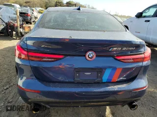 2023 BMW 2 Series 228i xDrive with VIN WBA73AK05P7L47606, listed as a Copart auction lot 79283384 with 23,091 mi miles and Salvage Title. Bid and sale history available at carsss.com. Image 6.