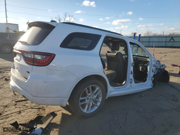 2023 Dodge Durango R/T Plus with VIN 1C4SDJCT5PC638584, listed as a Copart auction lot 41429035 with 0 mi miles and Non Repairable. Bid and sale history available at carsss.com. Image 3.