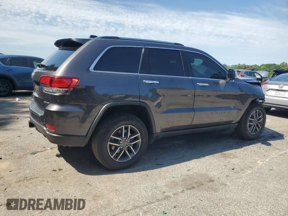 2020 Jeep Grand Cherokee Limited with VIN 1C4RJFBG4LC415360, listed as a Copart auction lot 58296495 with 53,279 mi miles and Salvage title. Bid and sale history available at DreamBid. Image 3.