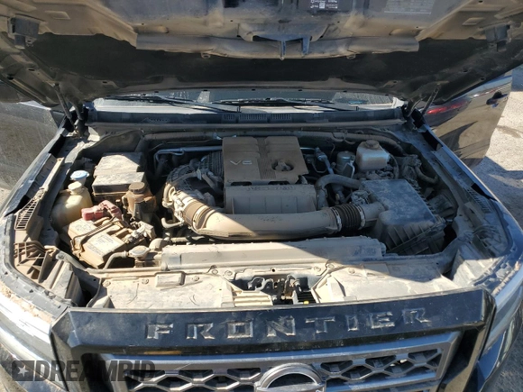 2022 Nissan Frontier S with VIN 1N6ED1EK4NN656008, listed as a Copart auction lot 57946915 with 25,607 mi miles and Salvage title. Bid and sale history available at DreamBid. Image 11.