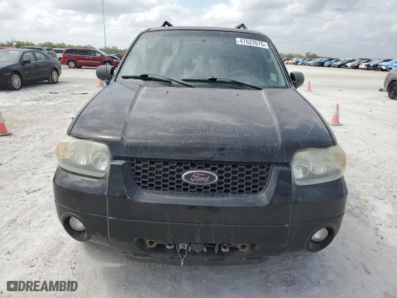 2007 Ford Escape Hybrid with VIN 1FMCU59H67KA05589, listed as a Copart auction lot 47622675 with 197,186 mi miles and Salvage Title. Bid and sale history available at carsss.com. Image 5.