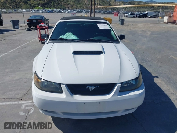 2003 Ford Mustang GT Deluxe with VIN 1FAFP45X23F374605, listed as a IAAI auction lot 41992631 with 123,760 mi miles. Bid and sale history available at carsss.com. Image 12.