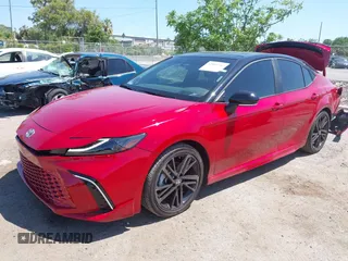 2025 Toyota Camry LE with VIN 4T1DAACK8SU025754, listed as a IAAI auction lot 42063742 with 6,485 mi miles and . Bid and sale history available at DreamBid. Image 2.