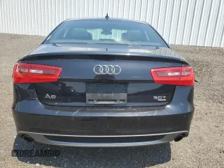 2015 Audi A6 Prestige with VIN WAUHGAFC1FN007148, listed as a Copart auction lot 61080435 with 123,739 mi miles and Salvage title. Bid and sale history available at DreamBid. Image 6.
