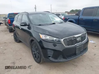 2020 Kia Sorento LX V6 with VIN 5XYPG4A51LG685703, listed as a IAAI auction lot 41554486 with 63,722 mi miles. Bid and sale history available at carsss.com. Image 1.
