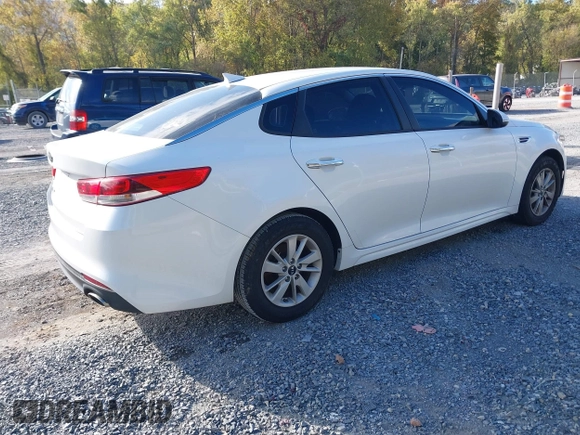 2016 Kia Optima LX with VIN 5XXGT4L31GG114472, listed as a IAAI auction lot 40584787 with 94,087 mi miles. Bid and sale history available at carsss.com. Image 4.