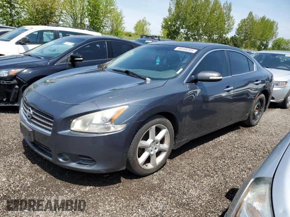 2011 Nissan Maxima SV z VIN 1N4AA5AP4BC828845, wystawiony jako Copart lot #58558205 z przebiegiem 264 268 mil mil oraz Czysty tytuł • Clean title. Historia ofert i sprzedaży dostępna na DreamBid. Obrazek 1.