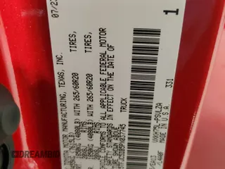 2023 Toyota Tundra Limited Hybrid with VIN 5TFJC5DB5PX037745, listed as a Copart auction lot 55032765 with 40,863 mi miles and Clean title. Bid and sale history available at DreamBid. Image 12.