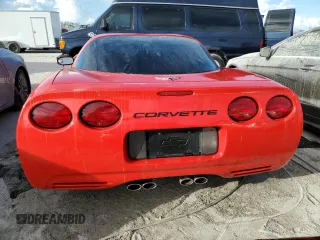 2003 Chevrolet Corvette with VIN 1G1YY22G535117221, listed as a Copart auction lot 76322674 with 0 mi miles and Non Repairable. Bid and sale history available at carsss.com. Image 6.