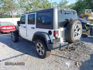 2013 Jeep Wrangler Unlimited Sport RHD with VIN 1C4BJWKG2DL642078, listed as a IAAI auction lot 42134649 with Not provided miles and . Bid and sale history available at DreamBid. Image 3.
