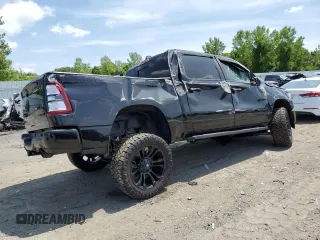 2022 Ram 1500 Big Horn with VIN 1C6SRFFT5NN200831, listed as a Copart auction lot 60857395 with 41,481 mi miles and Salvage title. Bid and sale history available at DreamBid. Image 3.